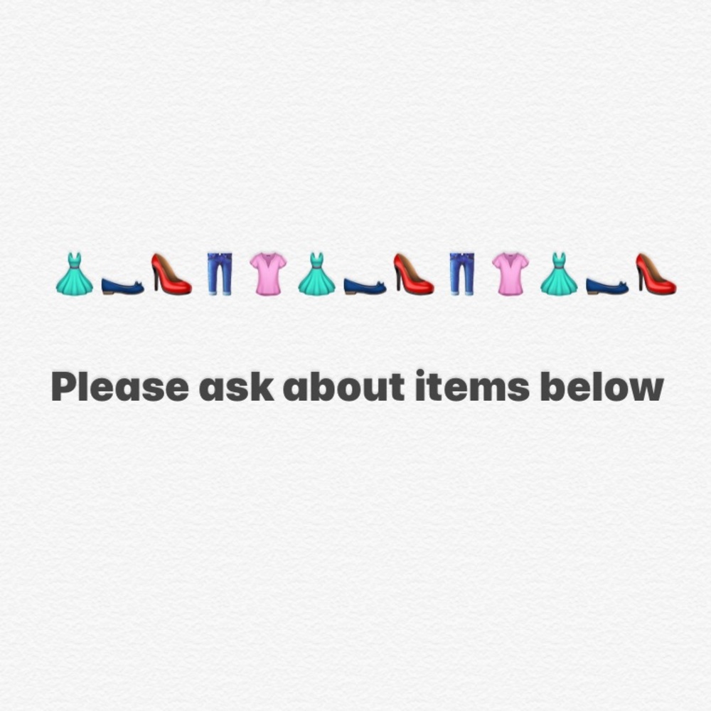 Items below this